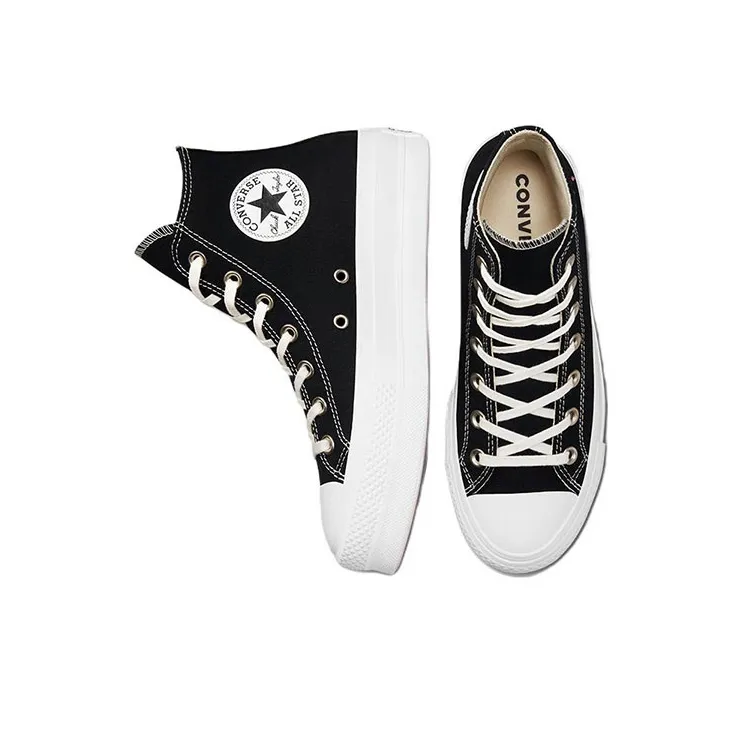 Converse Chuck Taylor All Star Lift 'Black White' Women's-3