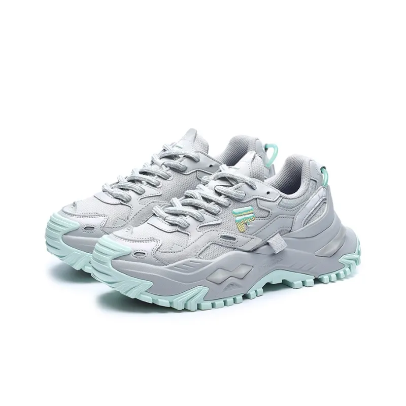 FILA FUSION Bianco Sneakers 'Grey Blue' Women's-2