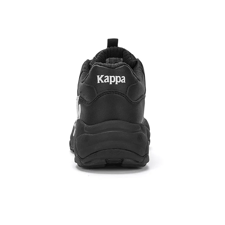Kappa Chunky Sneakers Unisex Low Top Black/White-5