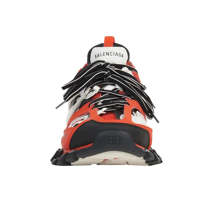 Balenciaga Track Mule Red White-2
