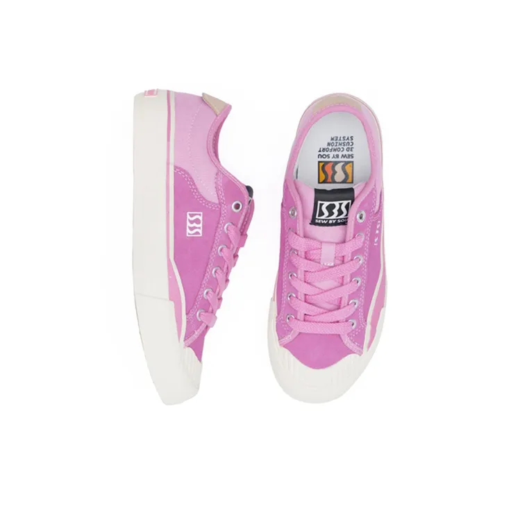SEW BY SOU Canvas Shoes Unisex Pink-4