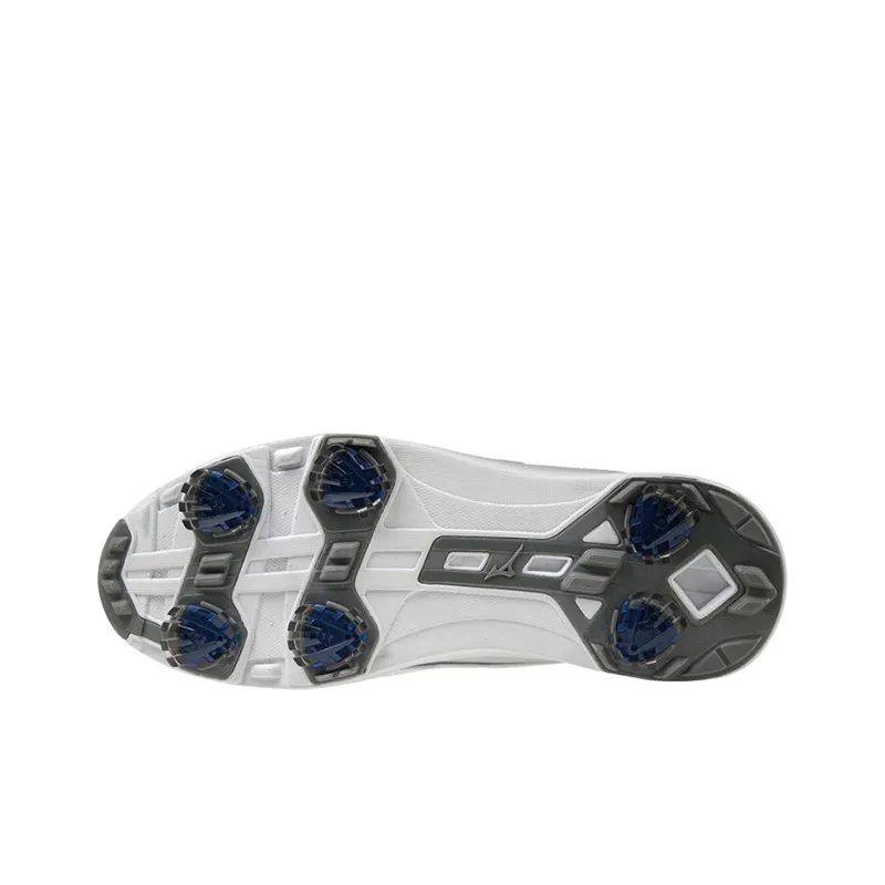 Mizuno Low-Top Golf Shoes Women's White Silver-4