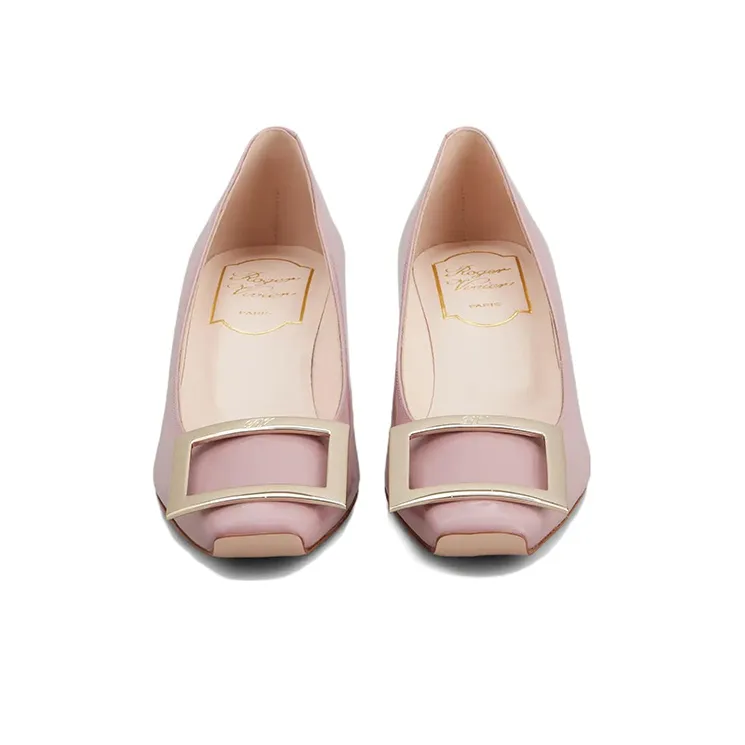 Roger Vivier Trompette Casual Single Shoes Women's Purple-4