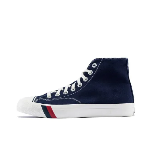 Keds Canvas Shoes Unisex High-Top Navy Blue