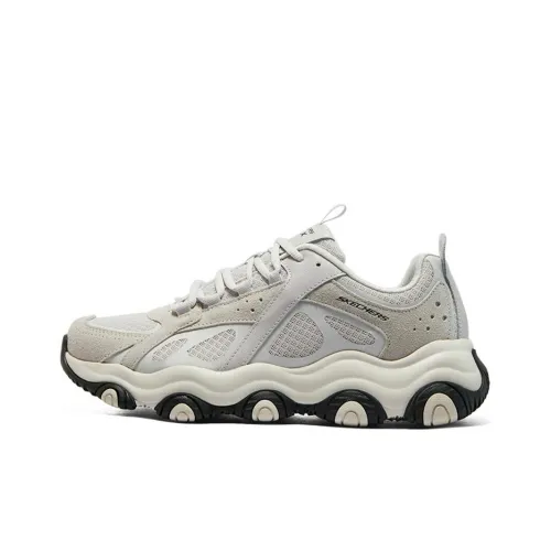 Skechers Rover X Chunky Sneakers Men Low-Top Gray/White