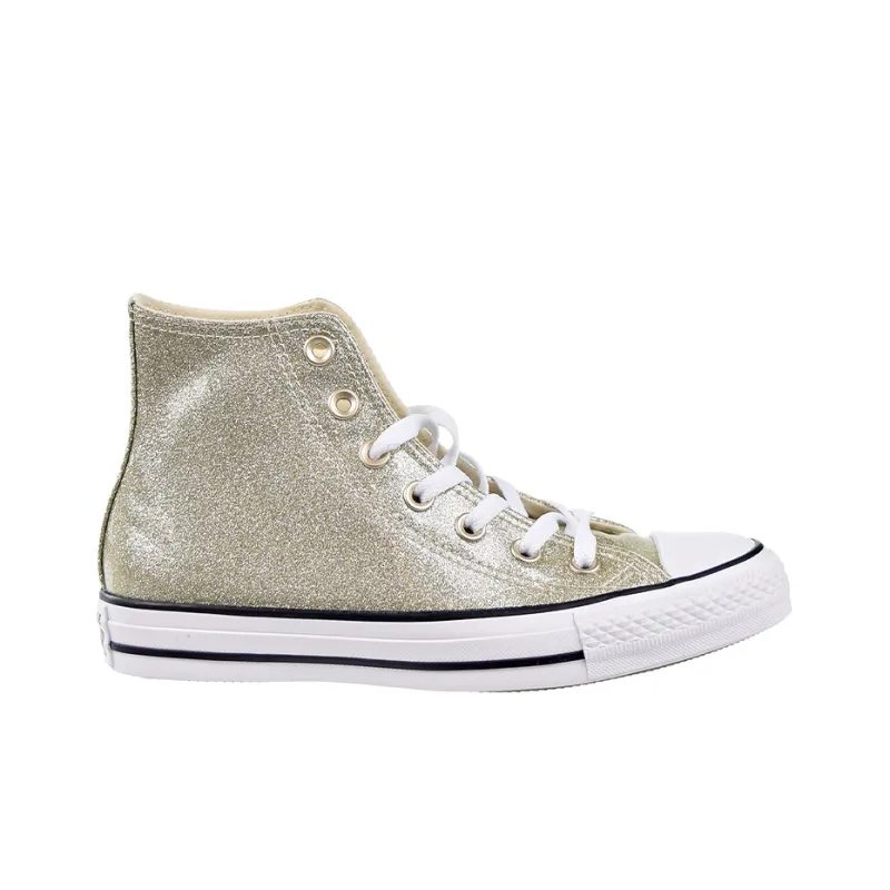 Converse Women's Chuck Taylor All Star High 'Light Gold Glitters' Women's-1