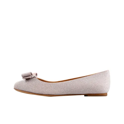 FERRAGAMO Casual Single Shoes Women's Silver