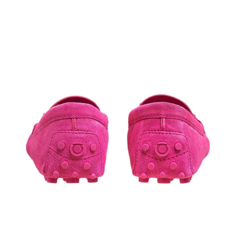 FERRAGAMO GANCINI Flat Shoes Women's Pink-3