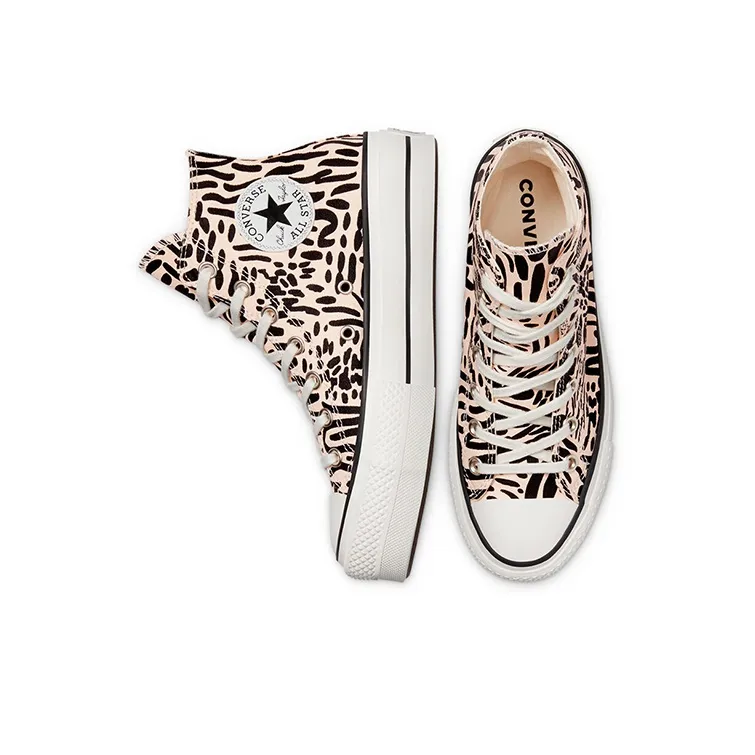 Converse Women's Chuck Taylor All Star Platform High 'Jungle Art'-3