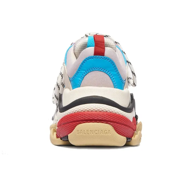 Balenciaga Triple S 'White Blue Pink' 2019 Women's-4