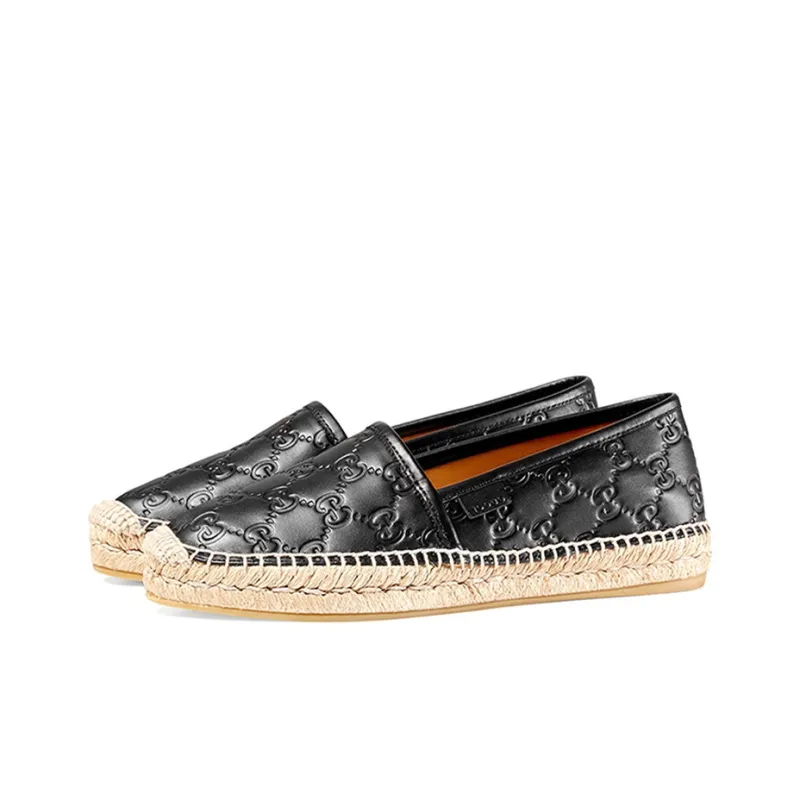 GUCCI Leather Espadrilles Women's-2