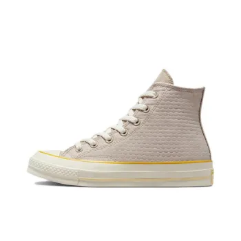 Chuck 70 Women's Converse Textured High 'Papyrus Amarillo' Women's