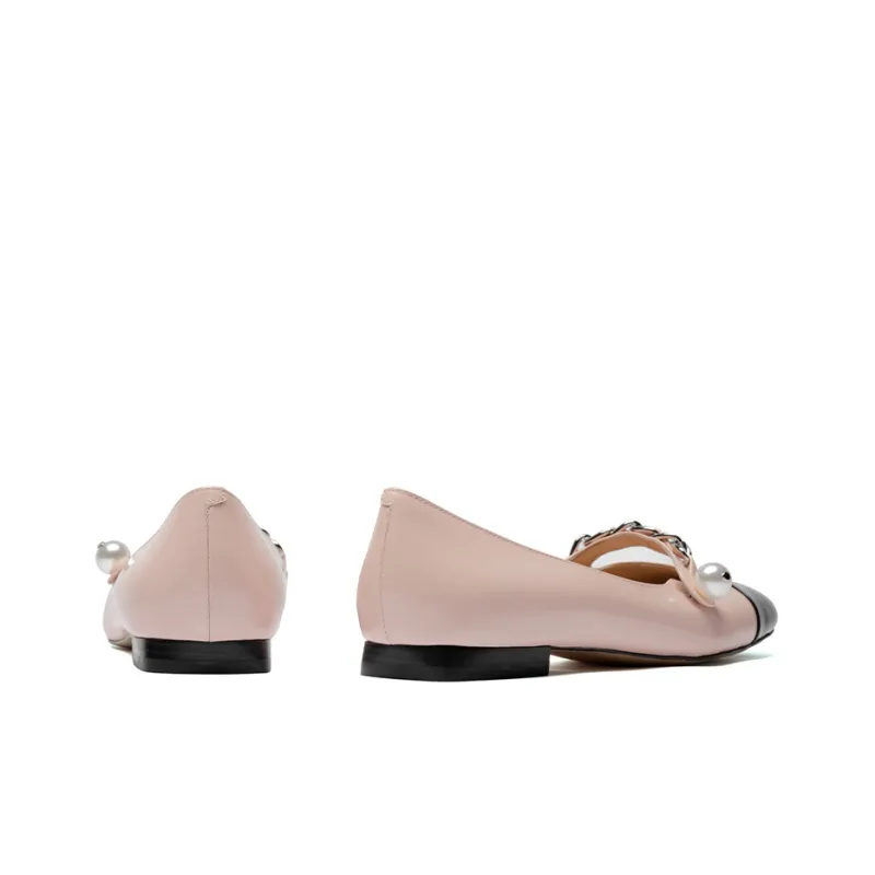 PACO GIL Women's Casual Shoes Women's Low-Top Light Pink-3