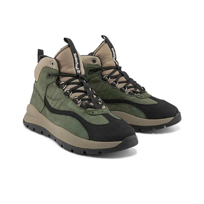 Timberland Boroughs Project Waterproof Mid Boots 'Green'-3
