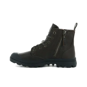 Palladium Pampa Outdoor Boots Unisex High Top Brown