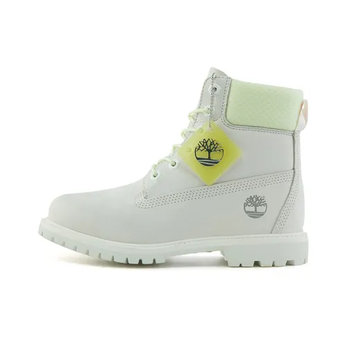 Timberland Premium 6-Inch White Women's Boots