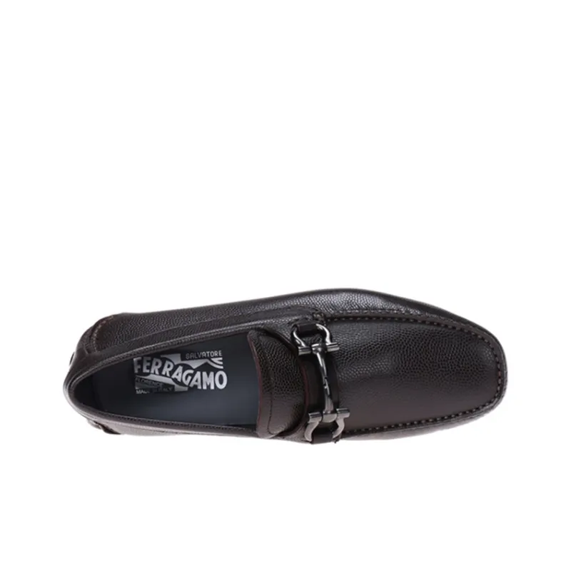 Ferragamo Gancini Moccasin Loafers Men's-4