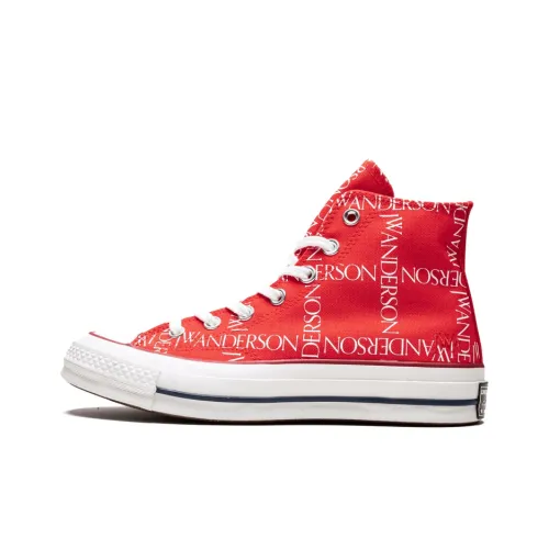 Converse Chuck Taylor All Star 70 Hi Grid JW Anderson Red