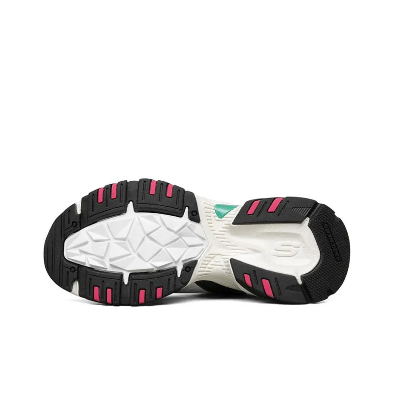 Skechers Stamina V2 Low Top Running Shoes Pink/White Women's-4