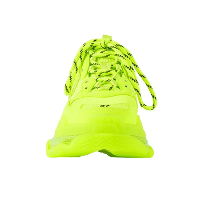 Balenciaga Triple S Clear Sole Yellow Women's-2