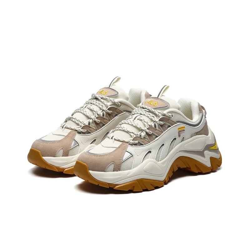 FILA FUSION Shoes 'Beige White' Women's-1