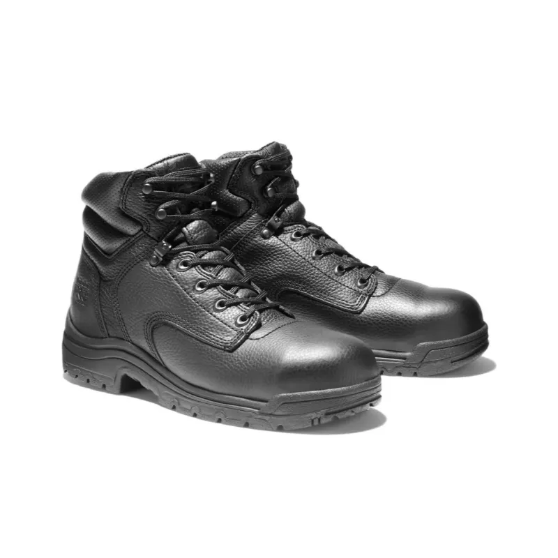 Timberland TiTan 6 Durable Cushioning Short Outdoor Boots Black-1