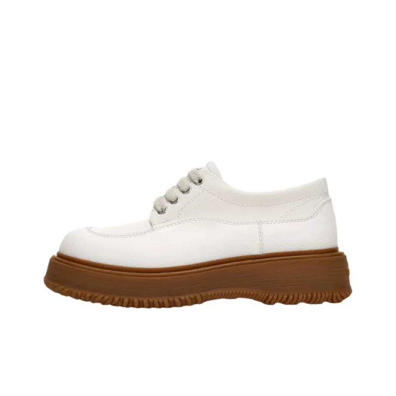 HOGAN Untraditional Round Toe Lace-Up Sneakers Women's-0