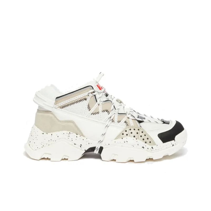 KENZO Non-slip Lightweight Low-Top Chunky Sneakers Men's Light Gray-1