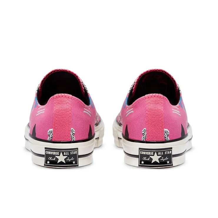 Chuck 70 Converse Low 'Archive Skate Print Hyper Pink'-4