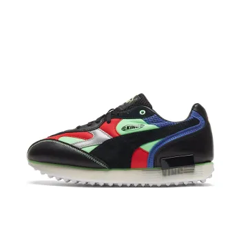 PUMA Future Rider King Trainers 'Black Green Red'
