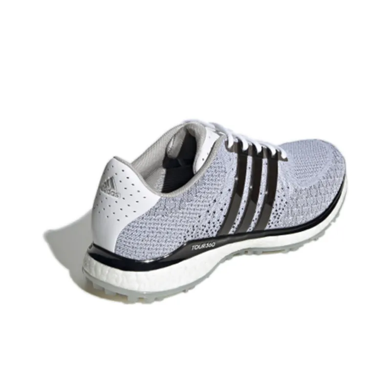 Adidas Tour360 XT SL Spikeless Textile Golf Shoes 'Cloud White Core Black'-3