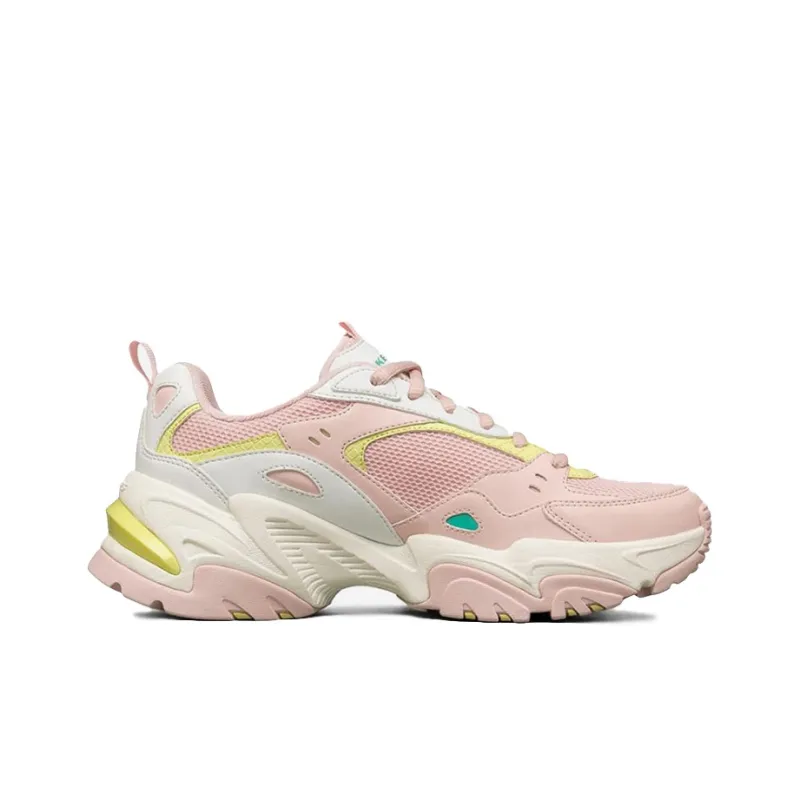 Skechers Stamina V2 Low Top Running Shoes Pink Women's-1