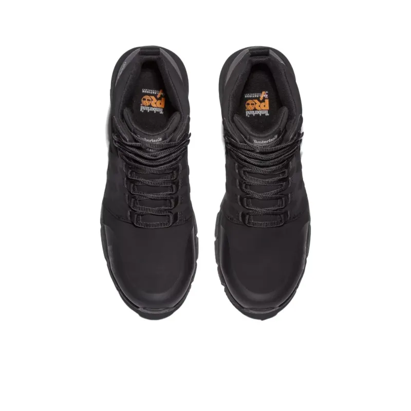 Timberland Radius Mid Composite Water-Resistant Wear-Resistant Cushioning Crew Outdoor Boots Men's Black-2