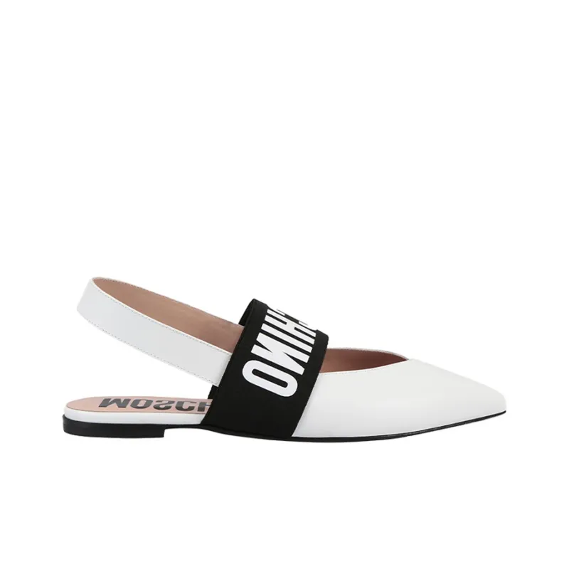 MOSCHINO Casual Single Shoes Women's White-1