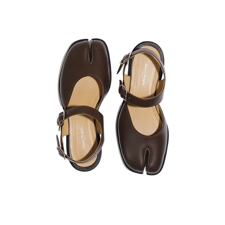 Maison Margiela Tabi Leather Sandals-2