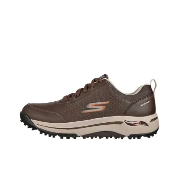 Skechers Go Golf Arch Fit-Set Up Cushioning Anti-Slip And Wear-Resistant Low-Top Golf Shoes Men's Brown