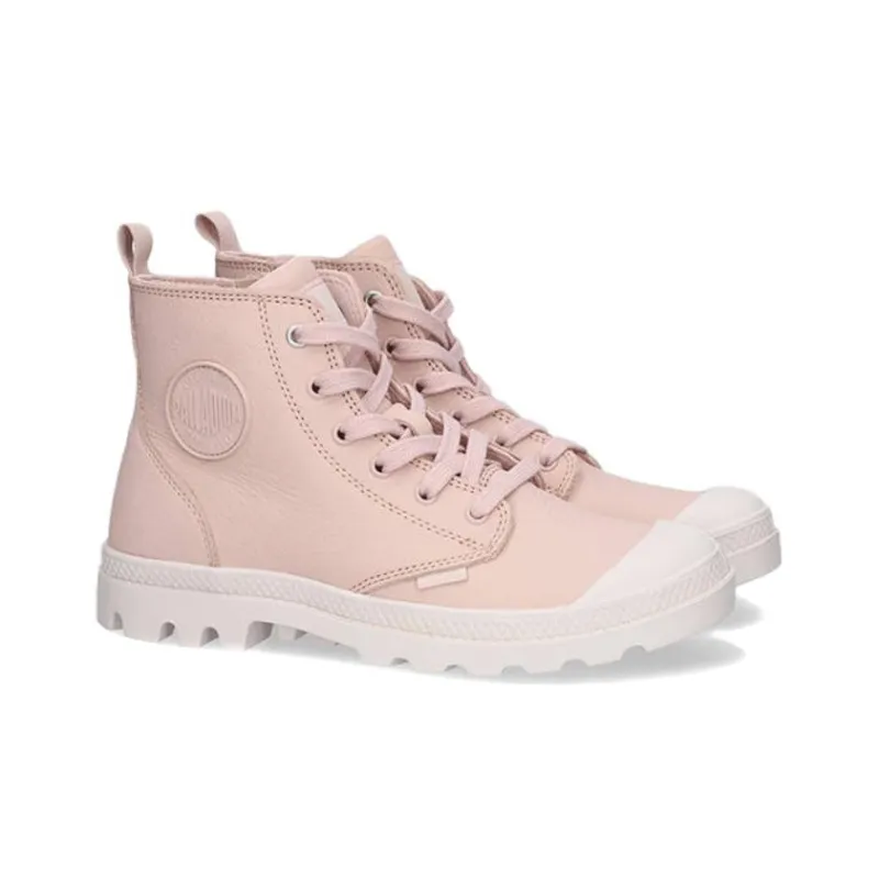 Palladium Pampa Outdoor Boots Women's Pink/White-2