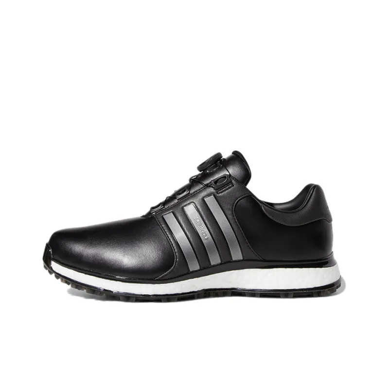 Adidas Tour360 XT-SL Boa Anti-Slip Wear-Resistant Low-Top Golf Shoes Men's Silver Black-0