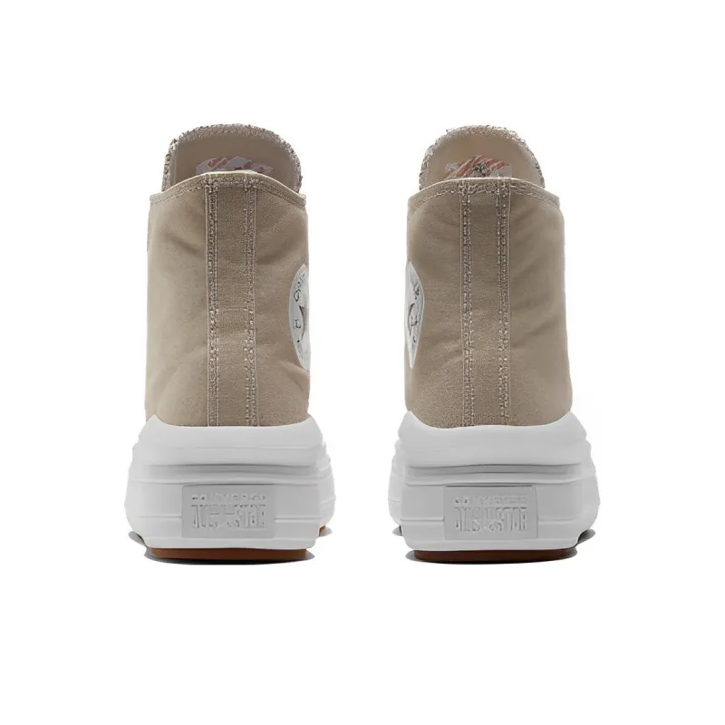 Converse Chuck Taylor All Star Move Platform Hi Beach Stone Women's-3