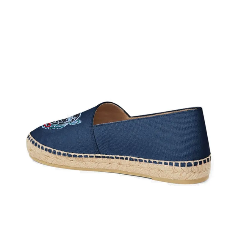 KENZO Fashion Casual Flat Shoes Women's Blue-3