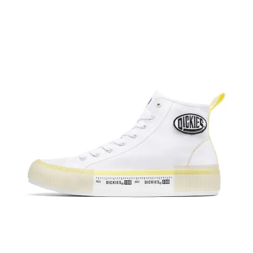 Dickies Canvas Shoes Unisex High-Top White