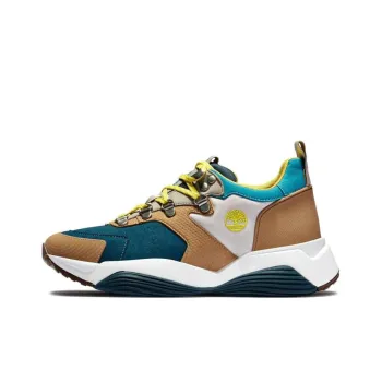Timberland Emerald Bay Mixed Media Sneakers 'Teal Multi Color' Women's