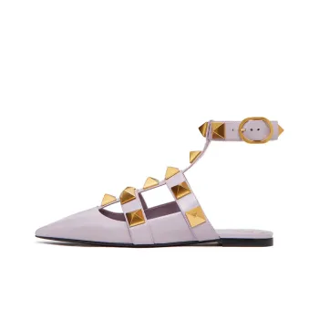 Valentino Roman Stud Women's Casual Shoes Women's Purple