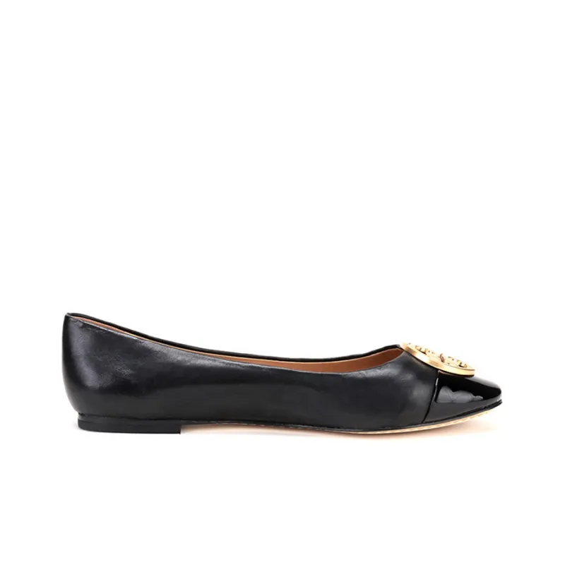 TORY BURCH Casual Single Shoes Women's Black Gold-1