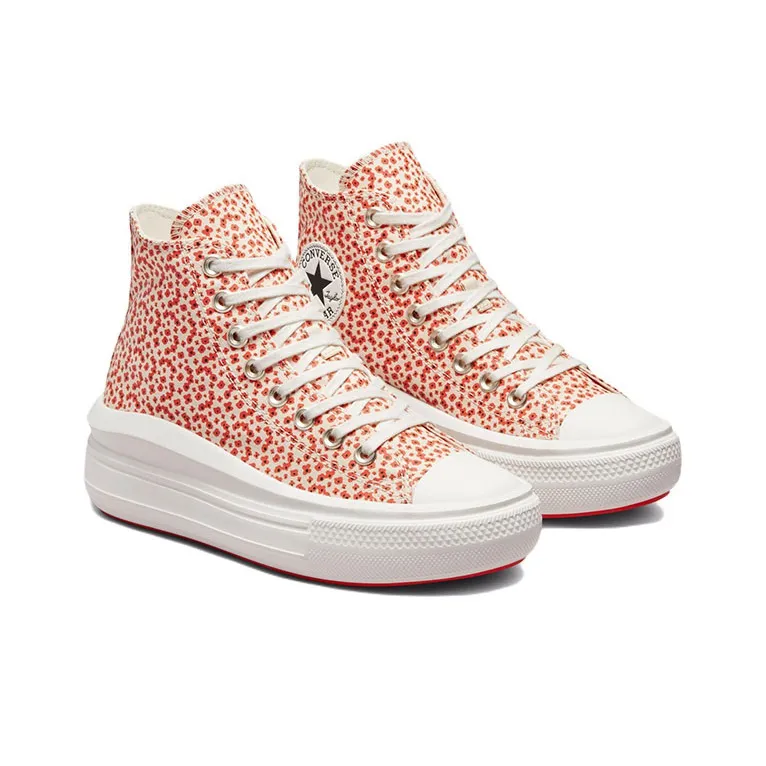 Converse Chuck Taylor All Star Move Platform Hi Poppy Natural Ivory Women's-2