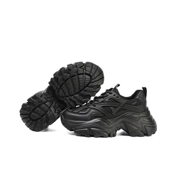 VICKI BROWN Jeans Low-Top Chunky Sneakers Women's-3