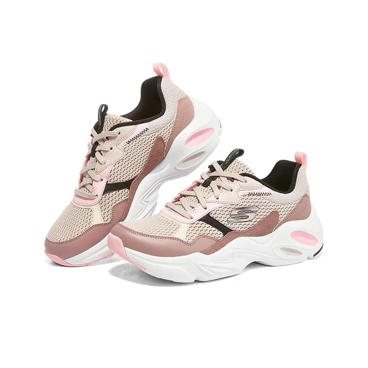 Skechers Stamina Airy Low Top Running Shoes Dark Pink Women's-2