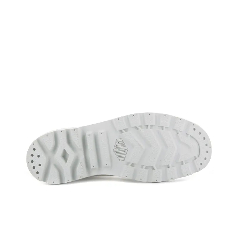 Palladium Pampa Hi Originale Anti-Slip Wear-Resistant High-Top Canvas Shoes Unisex Star White-4