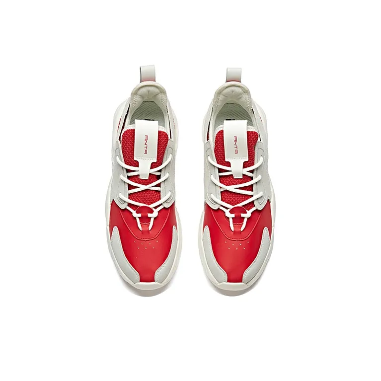 Anta Life Collection Abrasion Resistant Coverage Low Top Chunky Sneakers Men's-2