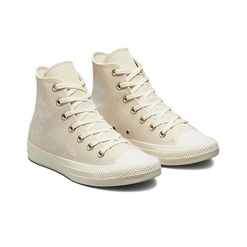 Converse Women's Chuck Taylor All Star High 'Embroidered Floral Ivory' Women's-2